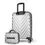 Zoozie Bags Juego de maletas de 2 piezas Gris